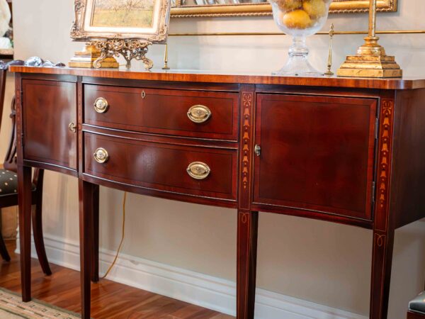 Ethan Allen Mahogany Buffet / Sideboard – 65.5” Wide - Image 5
