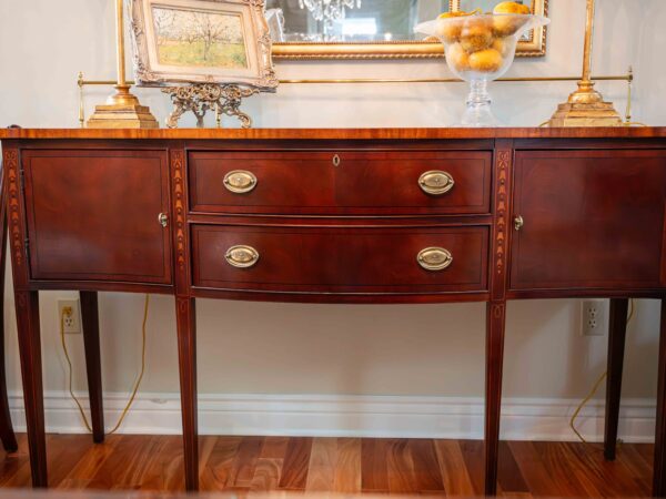 Ethan Allen Mahogany Buffet / Sideboard – 65.5” Wide - Image 3