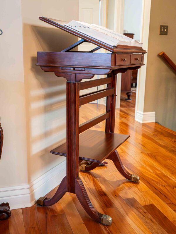 Ethan Allen Wooden Dictionary / Book Stand – Adjustable Height - Image 4