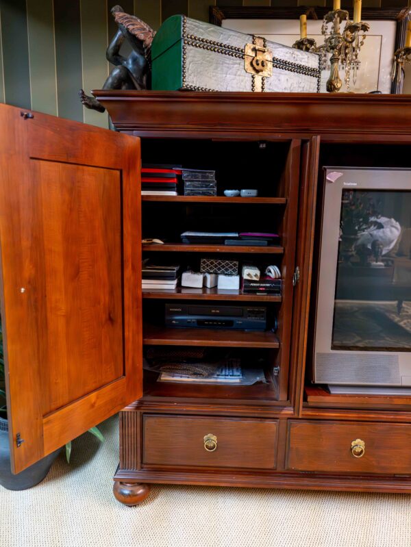Ethan Allen Console Cabinet / Entertainment Armoire – 64” Wide - Image 6