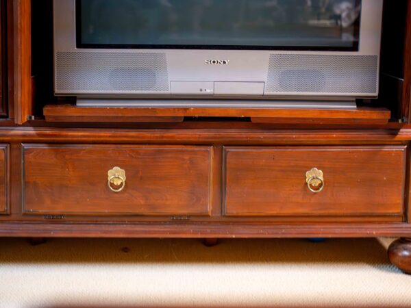 Ethan Allen Console Cabinet / Entertainment Armoire – 64” Wide - Image 3