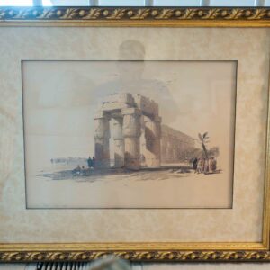 Ethan Allen “Ancient Lands – Tall Monument” Framed Print – 30.25” x 24.5”