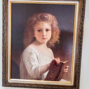 Ethan Allen “Storybook” Framed Painting – 23.5” x 27.5”