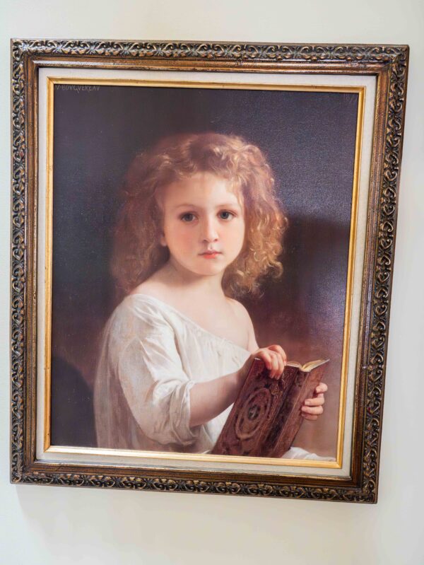 Ethan Allen “Storybook” Framed Painting – 23.5” x 27.5”