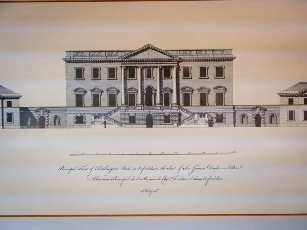 Ethan Allen “Kerthington Park” Architectural Print – Framed Artwork - Image 2