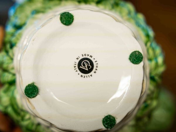 Ethan Allen Green Teapot - Image 3