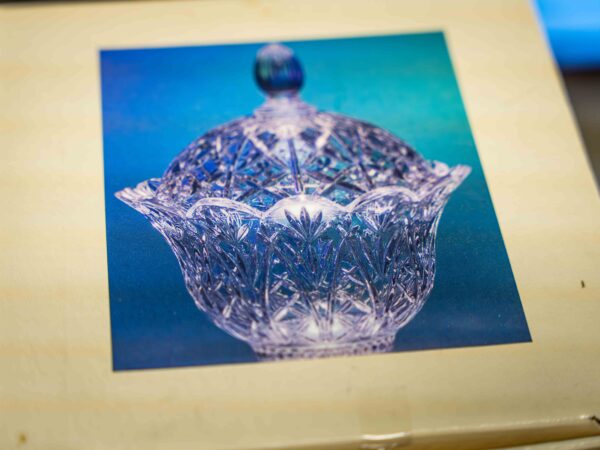 American Crystal - 6” Covered Bowl In Box - Image 2