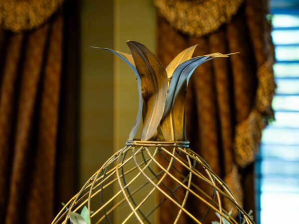Ethan Allen Pineapple Floral Arrangement - Image 3
