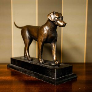 Ethan Allen Hound Statue