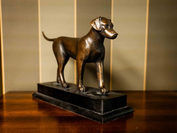 Ethan Allen Hound Statue