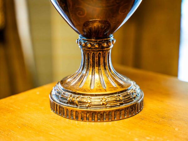 Ethan Allen Brown Vase - Image 7