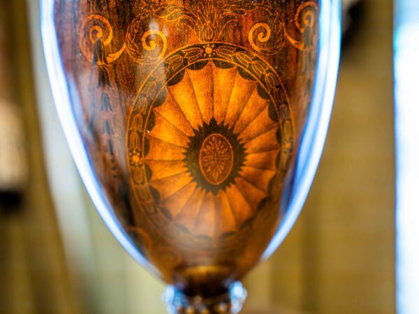 Ethan Allen Brown Vase - Image 6