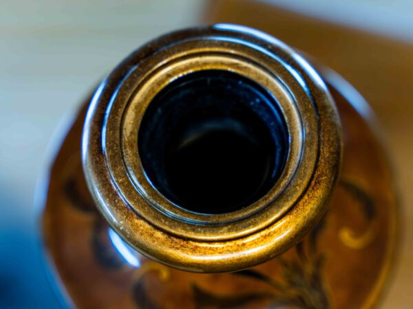 Ethan Allen Brown Vase - Image 4