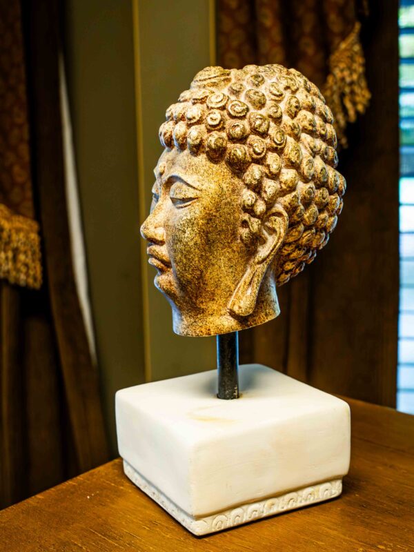 Ethan Allen Indian Statue - Image 3