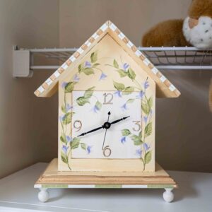 Ethan Allen Hand Painted Mantel Clock