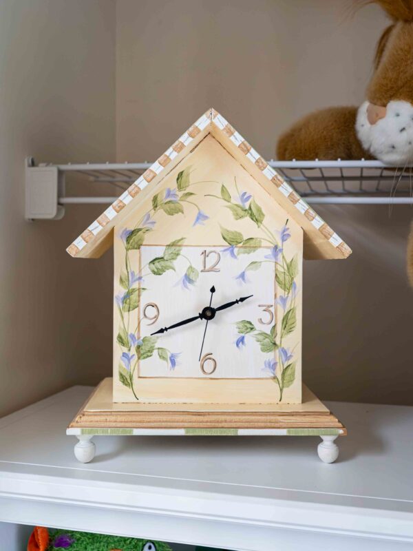 Ethan Allen Hand Painted Mantel Clock