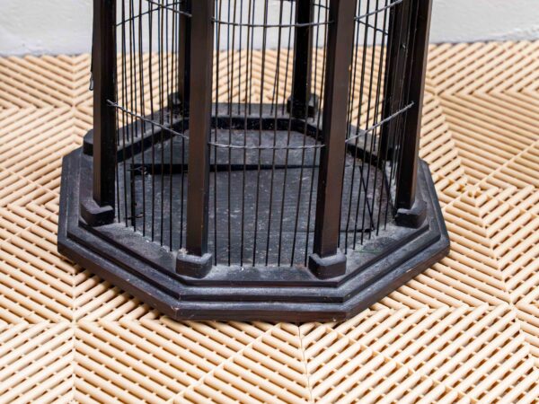 Ethan Allen Decorative Wooden Bird Cage - Image 2