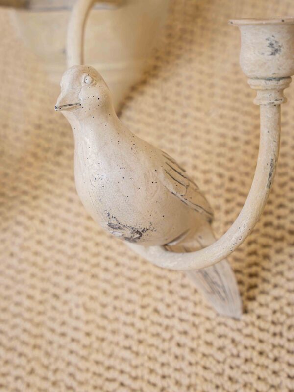 Candle Sconce With Bird Accents - Image 3