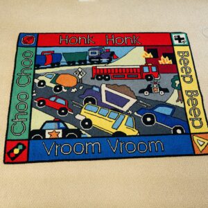 Kids Truck Rug – 48” X 35”