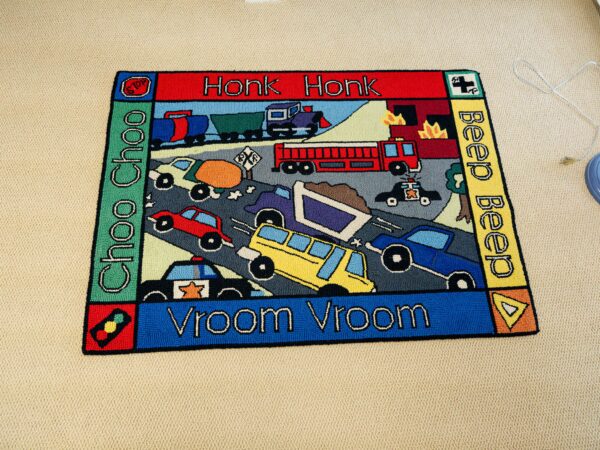 Kids Truck Rug – 48” X 35”