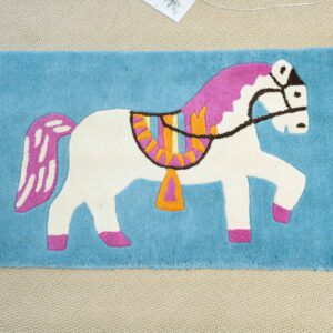 Freckles Wool Pony Rug – 40” X 25”