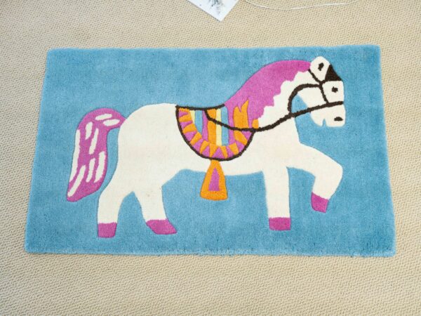 Freckles Wool Pony Rug – 40” X 25”
