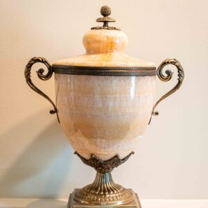 Ethan Allen Decorative Urn – 15.5” Height