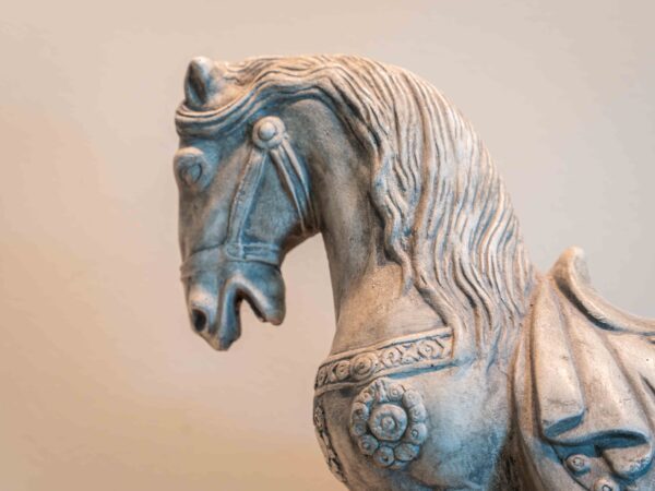 Ethan Allen Ceramic Horse Statue - Image 3