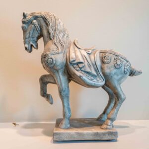 Ethan Allen Ceramic Horse Statue