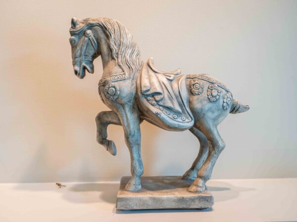 Ethan Allen Ceramic Horse Statue