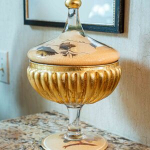 Lesley Roy Designs Glass Canister