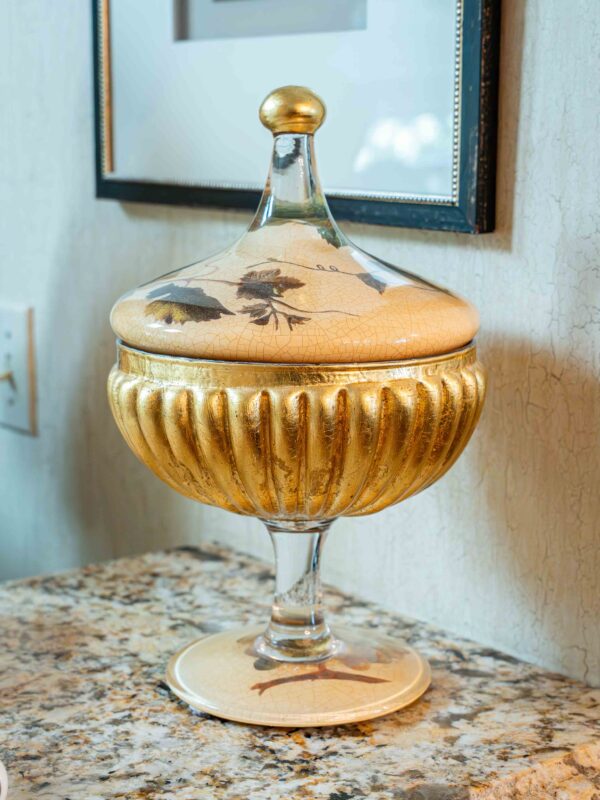 Lesley Roy Designs Glass Canister