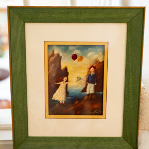 “ROCK POOL” FRAMED PICTURE – CHILDREN WITH BALLOONS