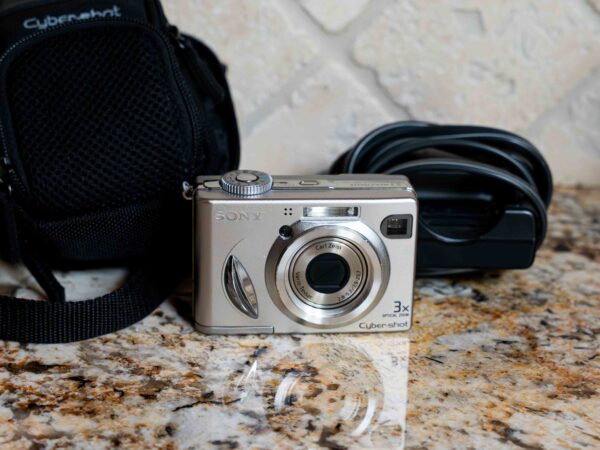 Sony Cyber-shot Digital Camera with Case & Accessories