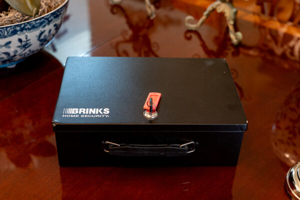 Brinks Black Home Security Box – 12.75” Length / 4” Height