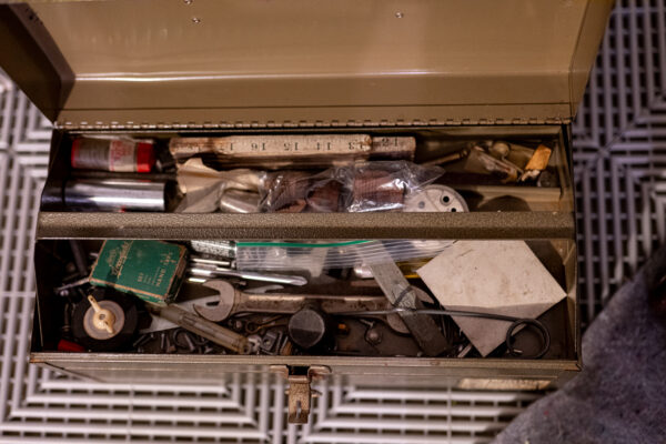 Park Model Metal Tool Box with Tools - Image 3