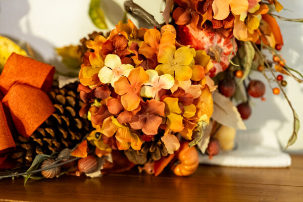 Fall Harvest Wreath – 25” Diameter - Image 3