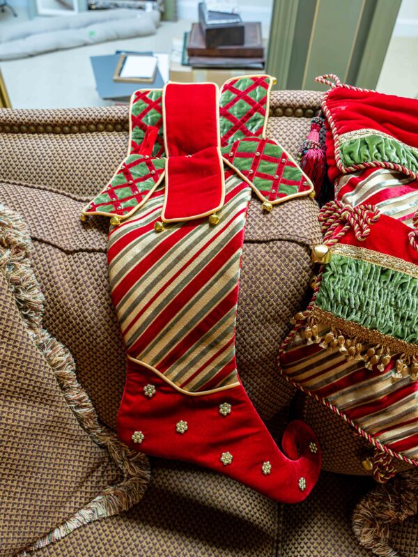 Frontgate Holiday Collection Christmas Stockings – Set of 2 - Image 3