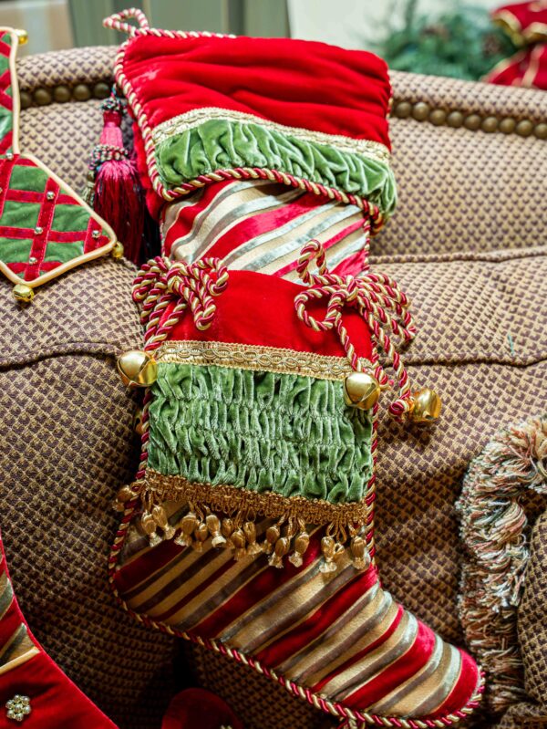 Frontgate Holiday Collection Christmas Stockings – Set of 2 - Image 2