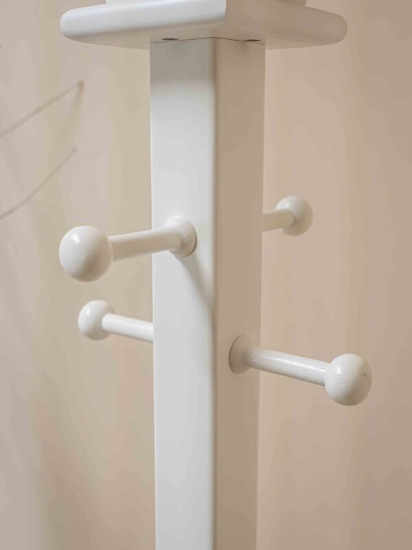 White Decorative Lamp Post – 56” Height - Image 3