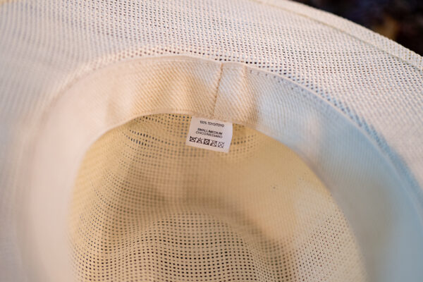 Original Panama Jack White Straw Hat – Size S/M - Image 3