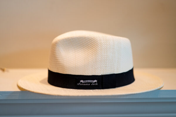 Original Panama Jack White Straw Hat – Size S/M
