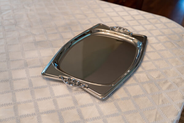 Silver Plated Serving Tray – Unbranded (19.5” x 12.5”)
