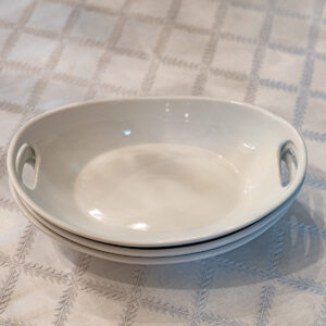 Home Essentials & Beyond Porcelana Oval Serving Bowls – Set of 3