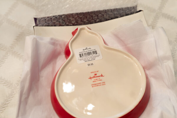HALLMARK CHRISTMAS SNOWMAN PLATE - Image 3