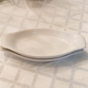 Roscho Porcelain Plates – Set of 2 (12” x 5.5”)