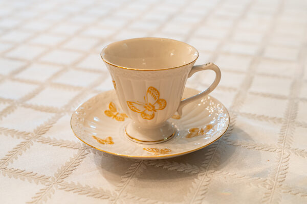 Grace’s Teaware Butterfly Teacup & Saucer