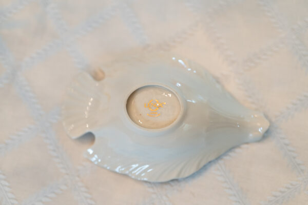Lenox Porcelain Shell Dish with Gold Trim - Image 2