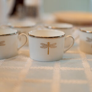Kate Spade New York Dinnerware Set – 6 Place Settings (Dragonfly Pattern)
