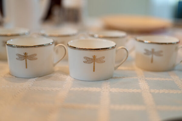 Kate Spade New York Dinnerware Set – 6 Place Settings (Dragonfly Pattern)